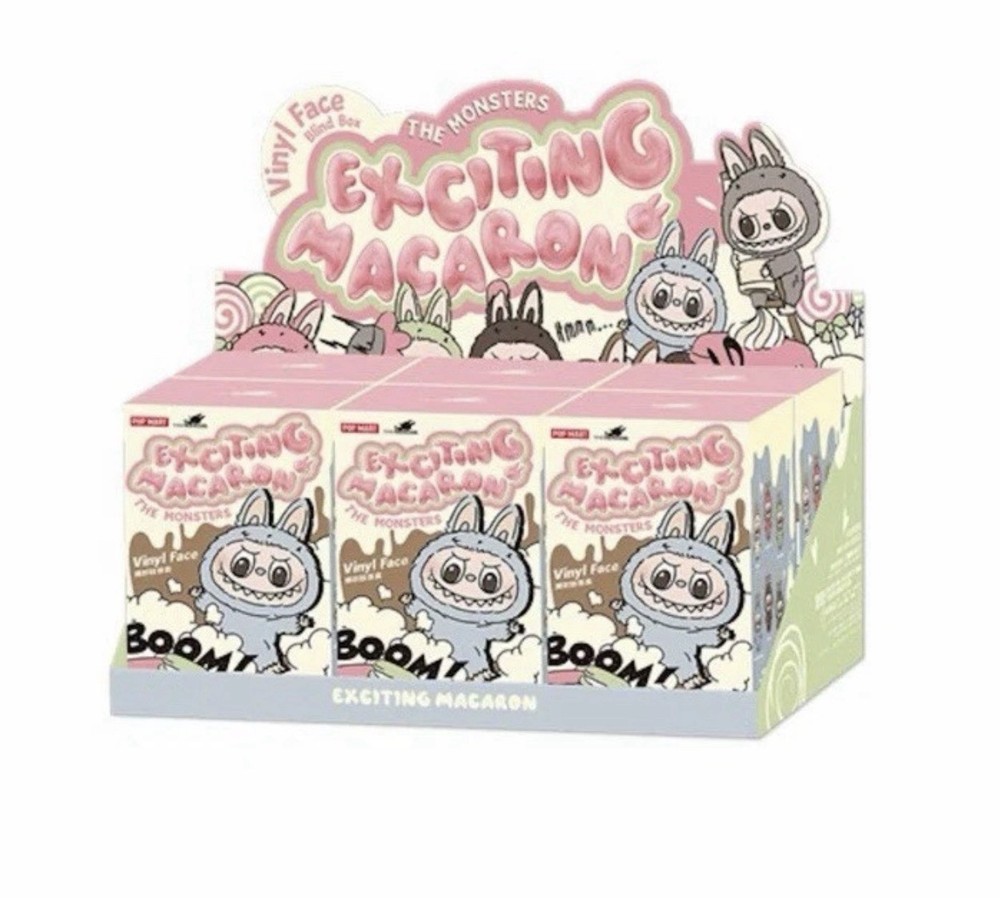 THE MONSTERS - "Exciting Macaron" Vinyl Face Blind Box