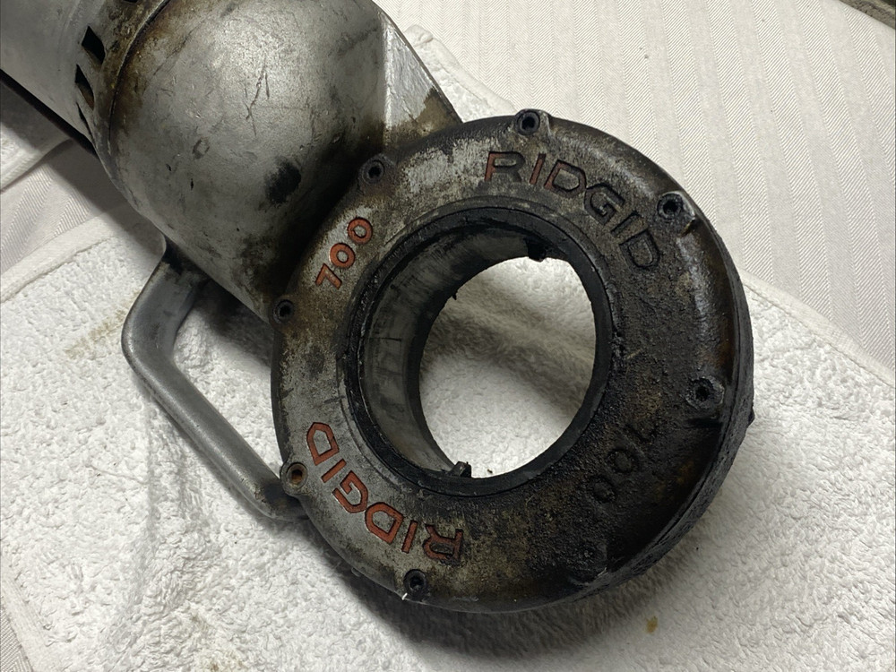 Ridgid 700 Model 700-S Electric Pipe Threader Machine Portable Works!