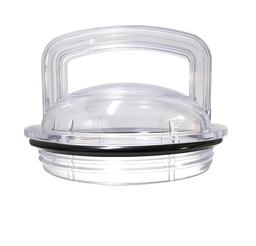 Clear Pool Pump Strainer Pot Lid Replacement 355301 for Pentair Challenger