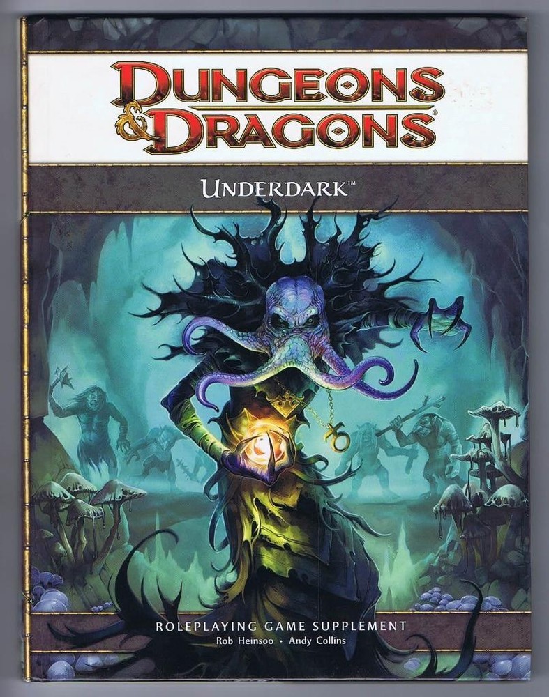 Underdark (Dungeons Dragons 4th Edition D&D Sourcebook 2010 WoTC)