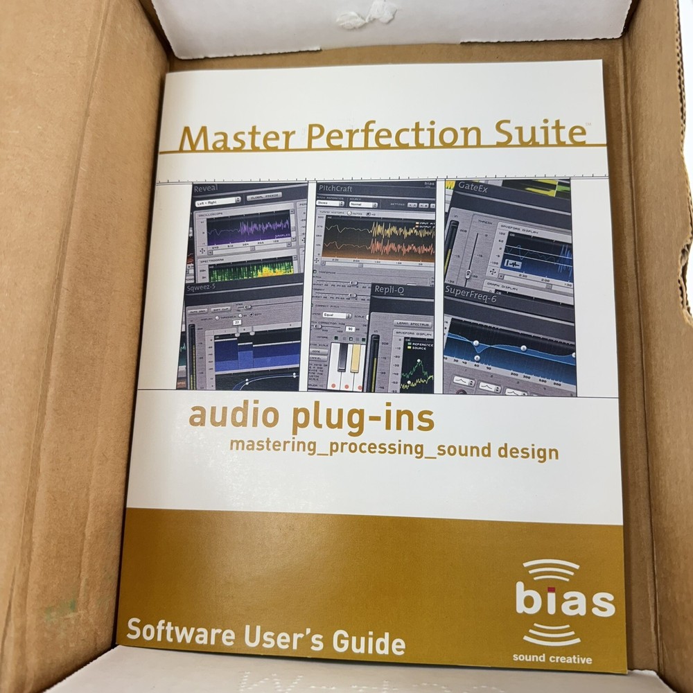 BIAS PEAK PRO 5 Audio Editing Mastering Software Windows MAC PC Software