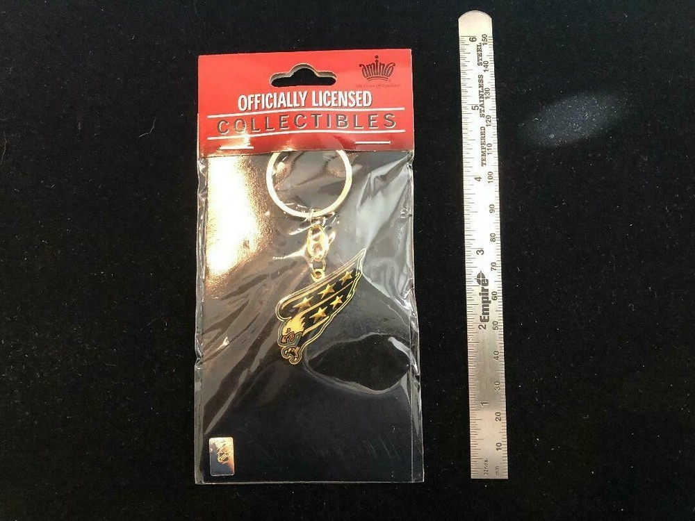 Washington Capitals Keychain Team Logo Key Ring - NEW - NICE! - NHL Licensed