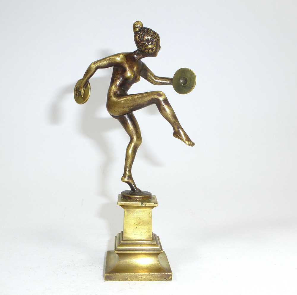 Art Deco Bronze Figure Sign. Beck Dancer