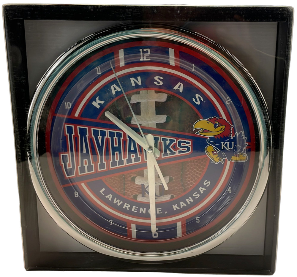 Memory Company Kansas Chrome Clock