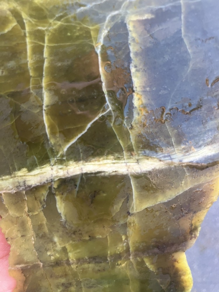 Green Opal Slab