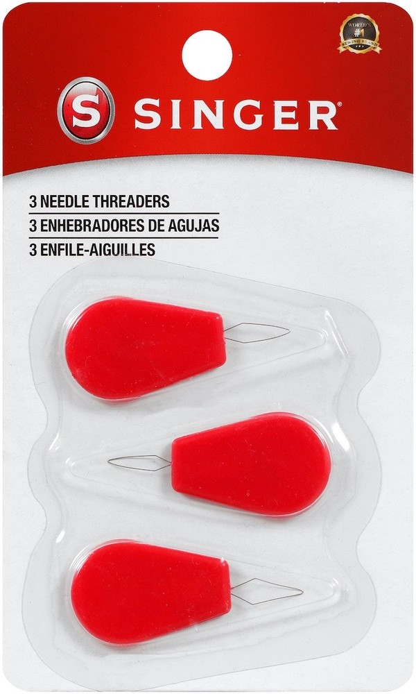 Singer Notions 00056 Plastic Needle Threaders-3/Pkg (12Pk)