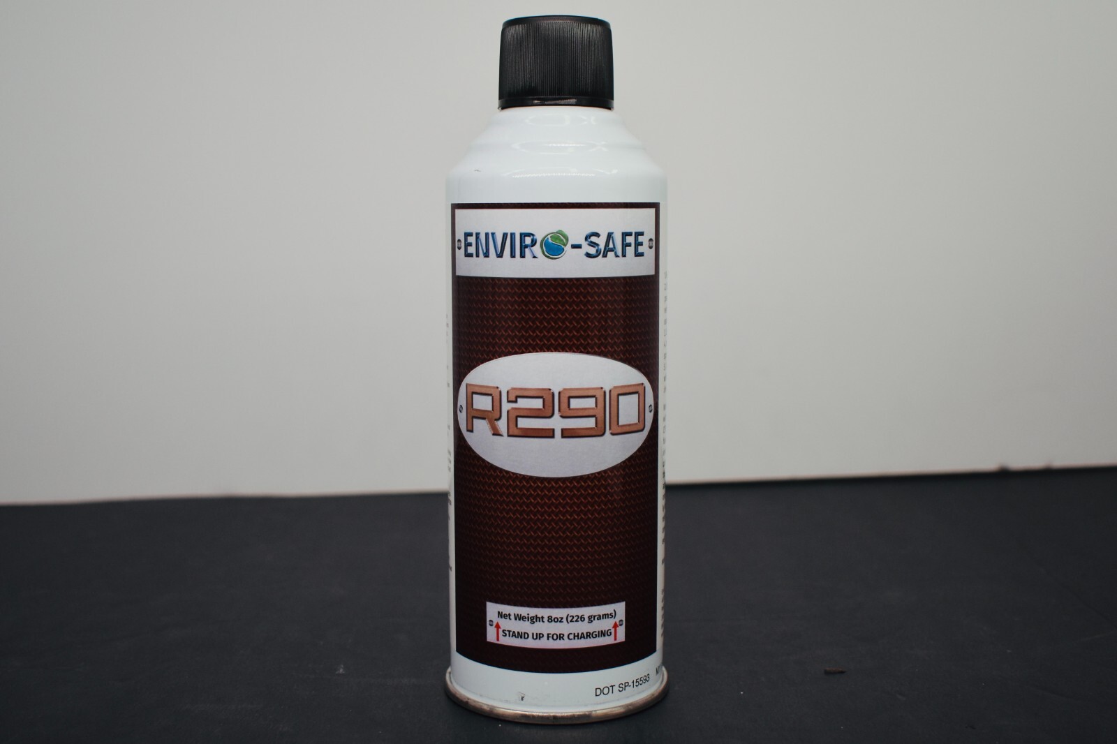 R290 Upright Charge, K-28 Valve, 6 cans with Top-Tap