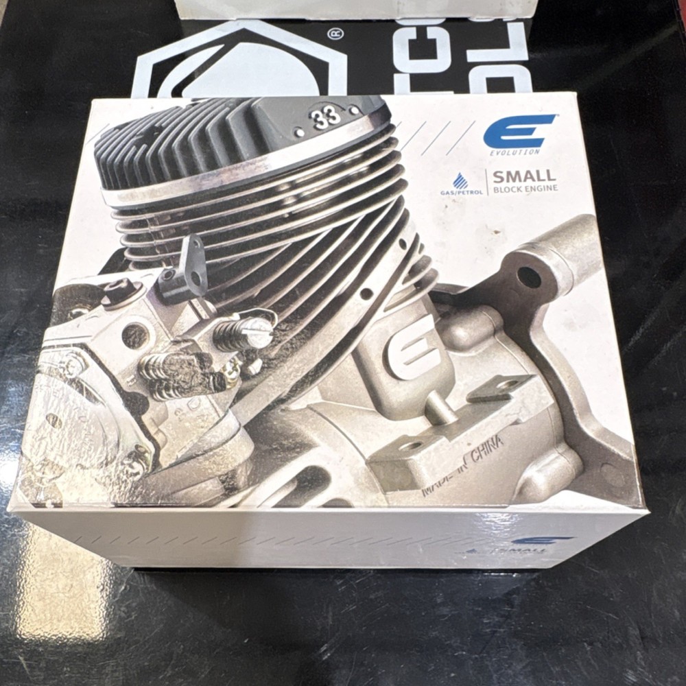 Evolution 33GX 2-Stroke Gasoline Engine 33cc Small Block for Aircraft