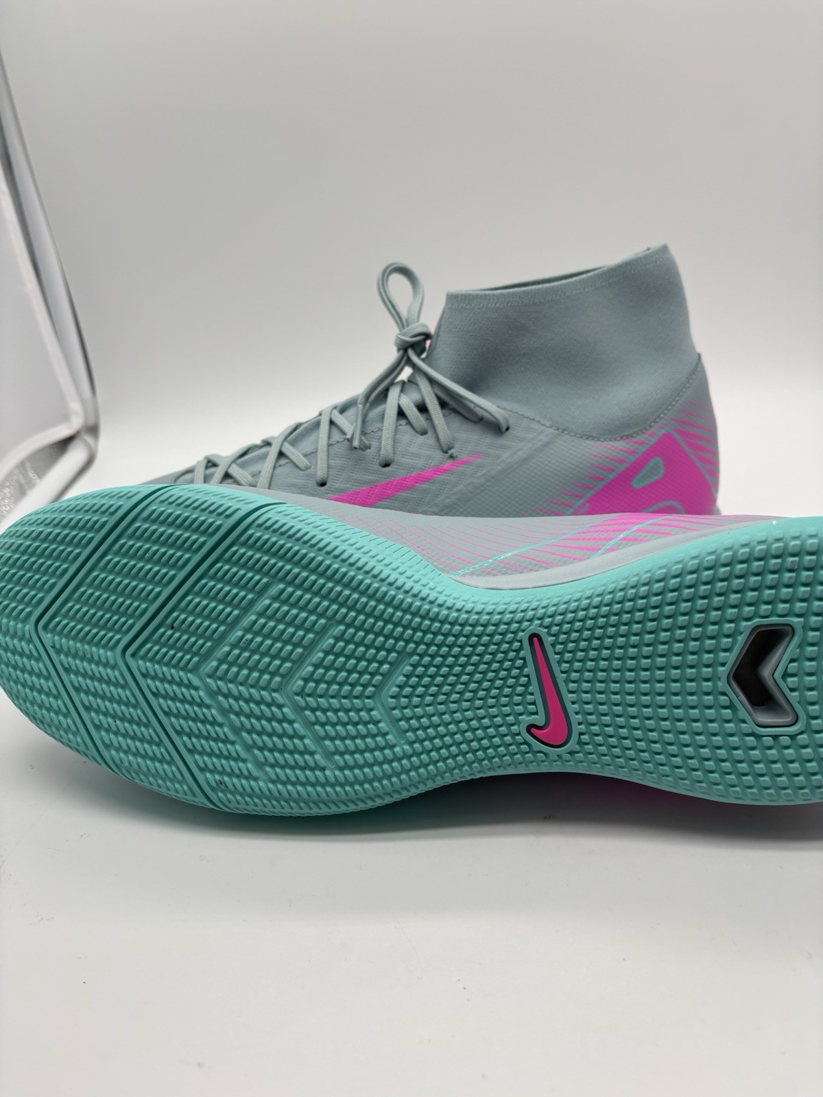 Nike ZM Superfly 10 Academy IC Ocean Cube Pink Blast (FQ8332 301) Men 11