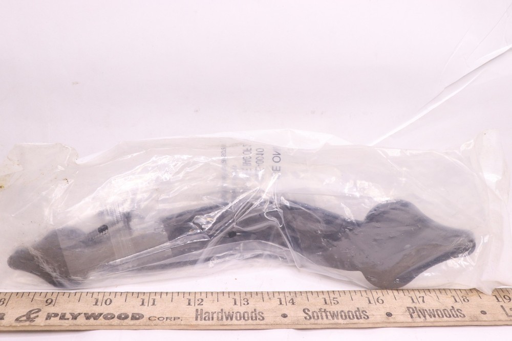 SCC Doors Stamped Pull Handle Black 11-1/4" 180192