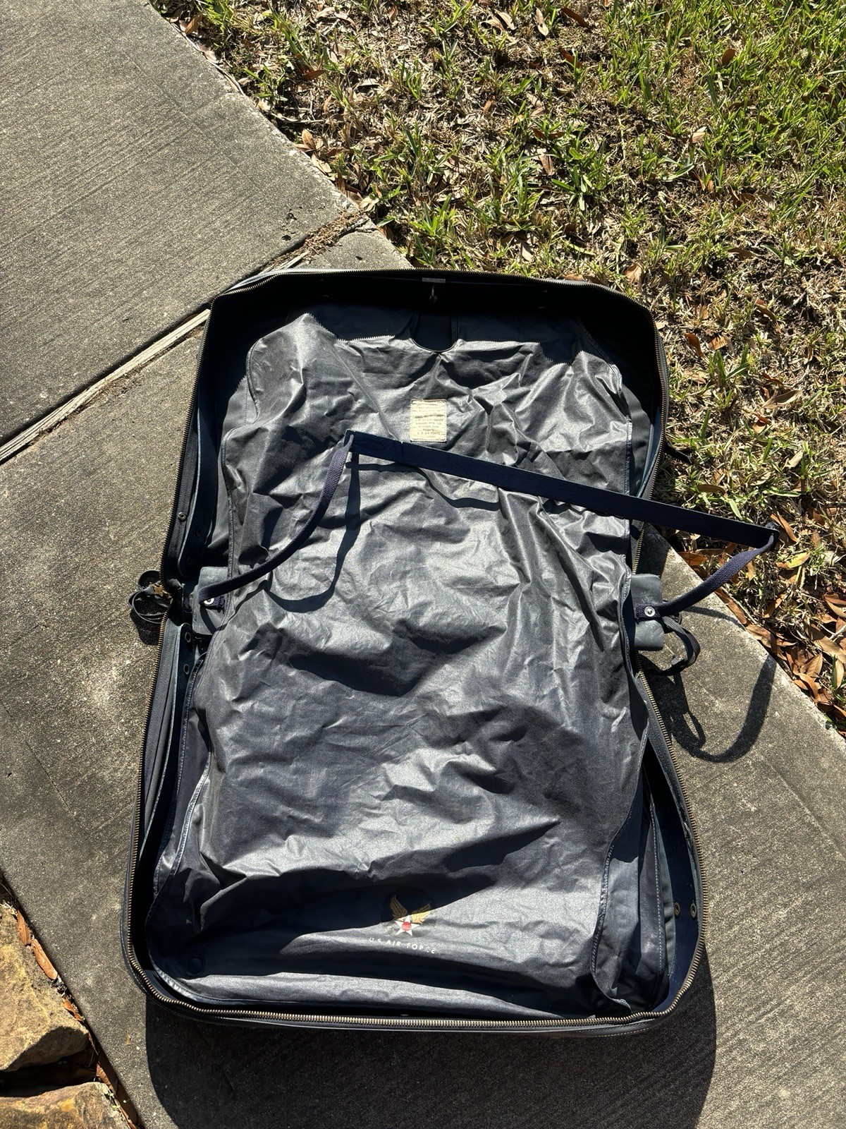 USAF US Air Force 1950s Type B-4A Flyers Clothing Bag Flight Suitcase HINSON MFG