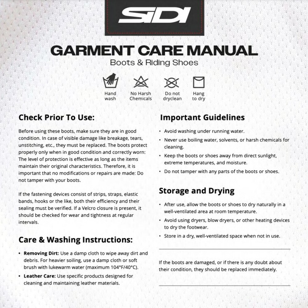 Sidi Crossair Boot Lightest Premium Level MX Boot Black/Black