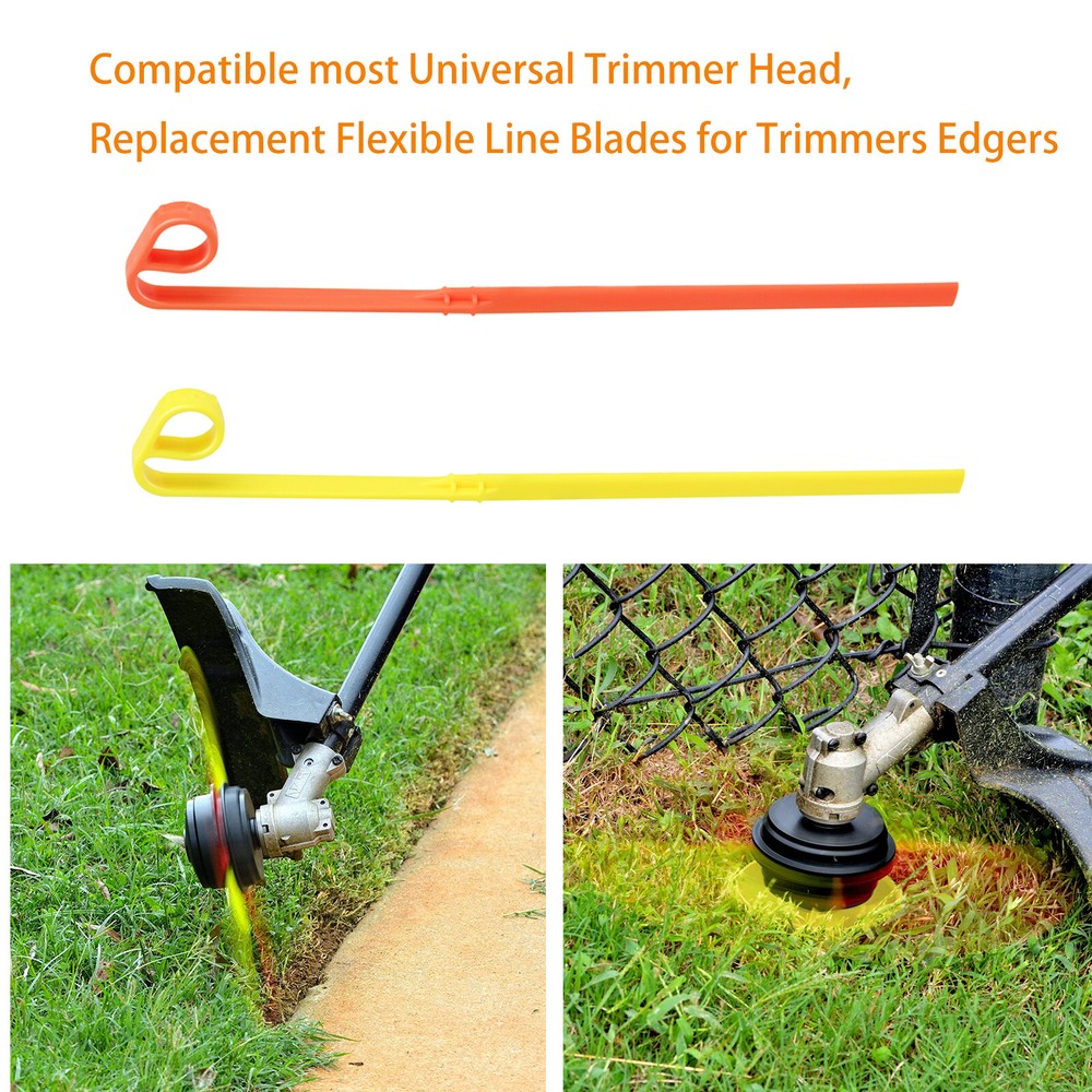 Weed Eater Blade Refills,Yellow & Green,60 Combo Pack -Replace Your Trimmer Line