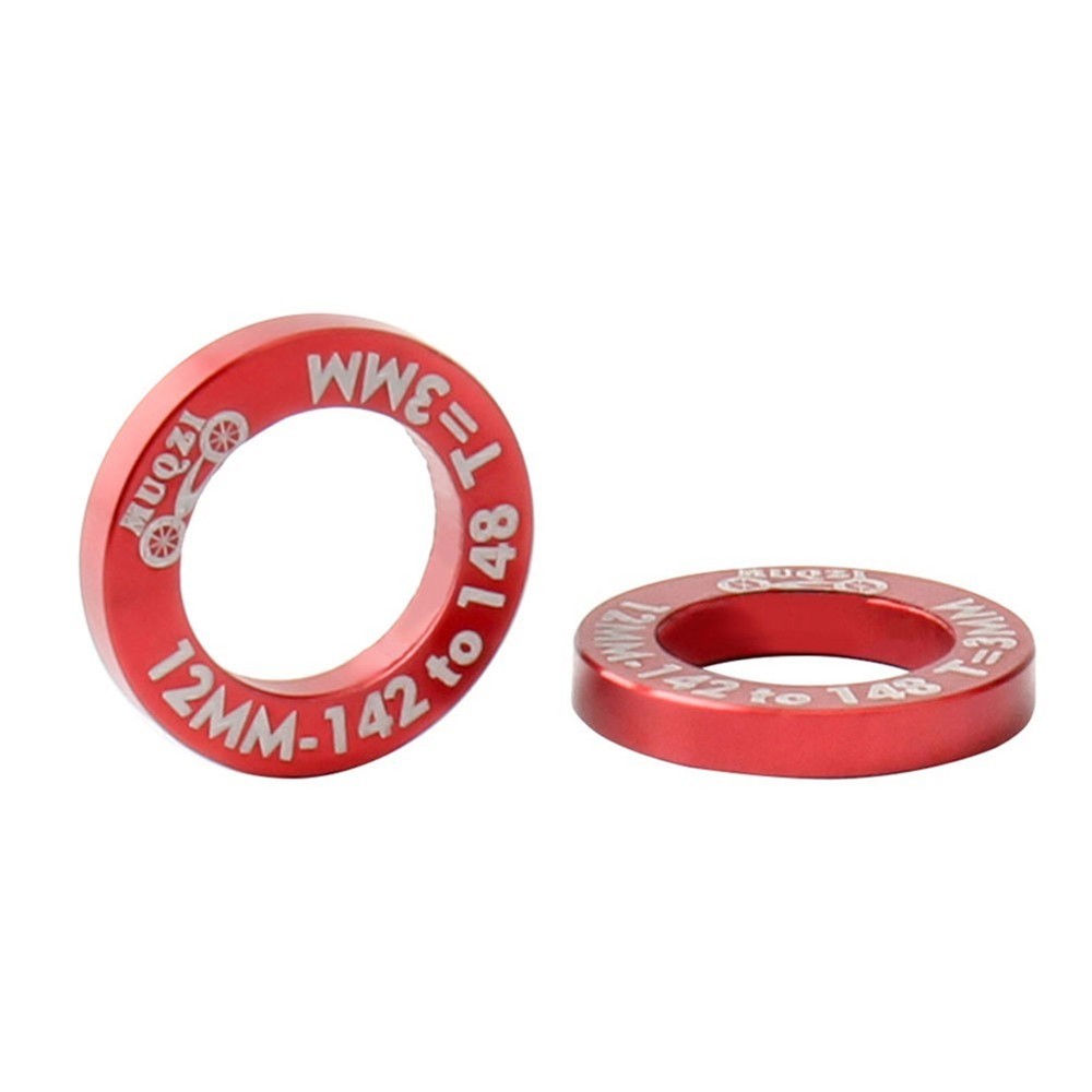 Aluminum Hub Spacers for Bikes 2Pcs Kit for Easy Conversion between Sizes