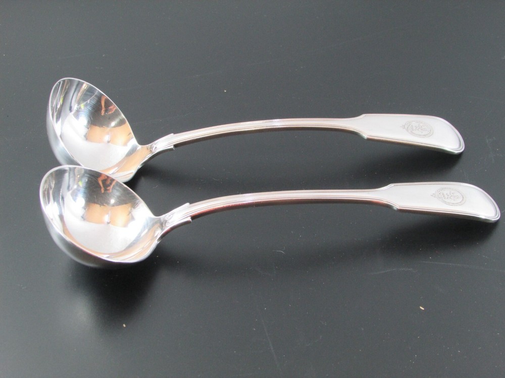 Gerity G48 and 2 Serving Spoons Reproduction Silver-Plated Serving Spoons & Fork