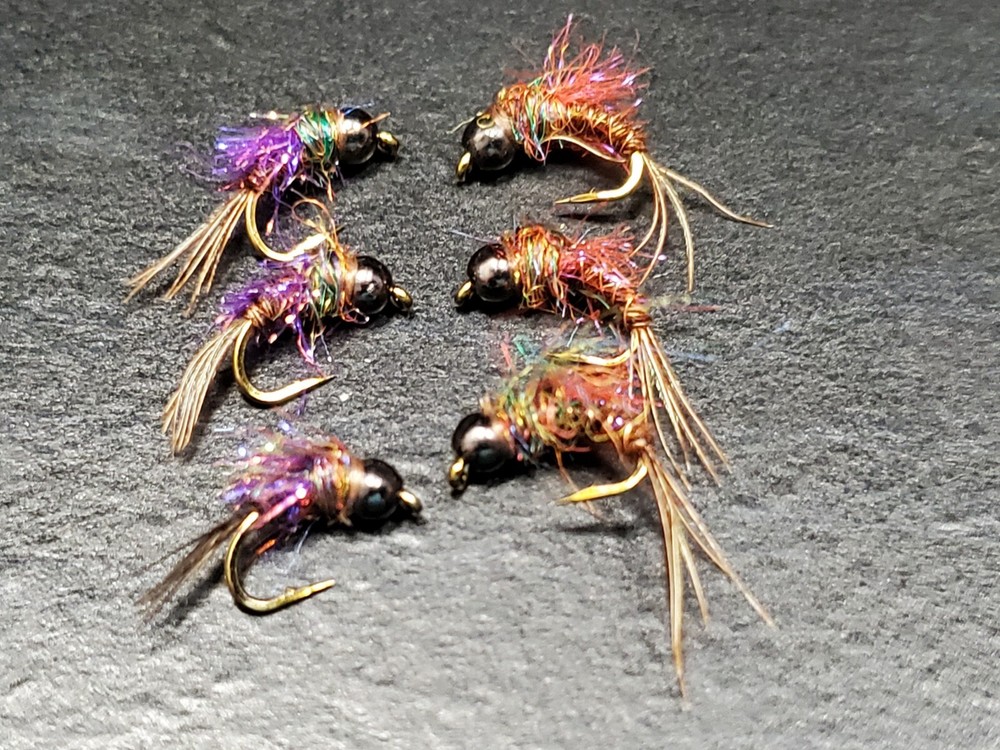 Tungsten Bead Head Trigger Nymph, Bead Head Nymph, Custom Bead Head Nymph