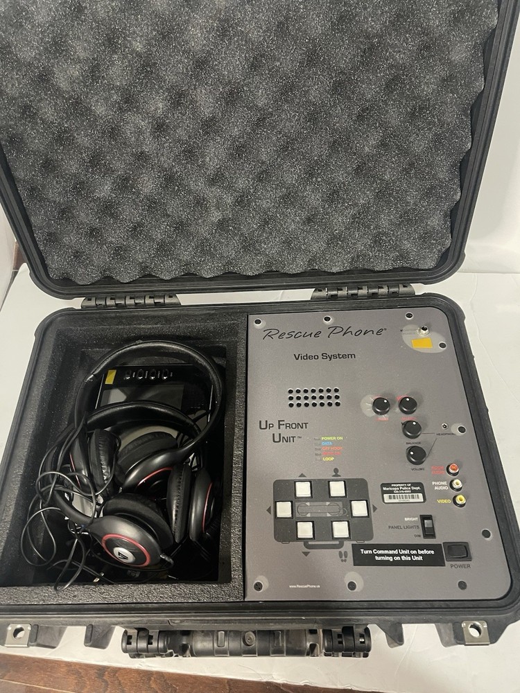 Rescue Phone Video System Command Unit CRISIS RESPONSE Up Front Unit