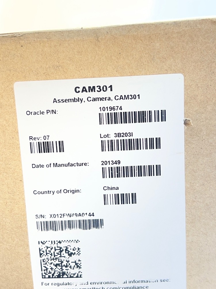 SMART TECHNOLOGIES CAM301 CAMERA