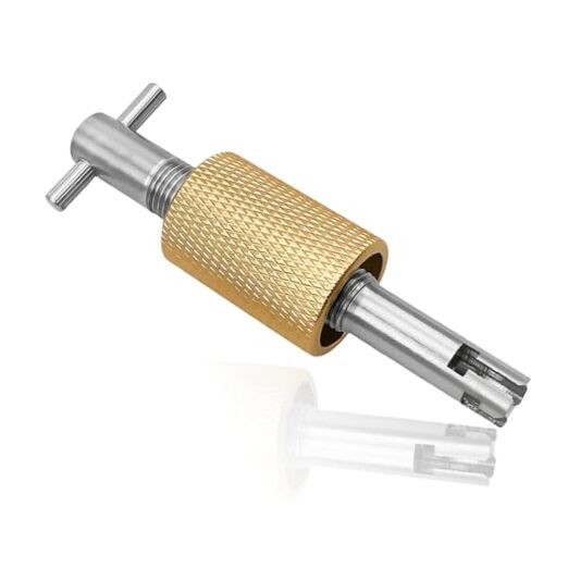AC Orifice Tube Removal Tool, Automotive A/C Orifice Tube Puller Tool Golden