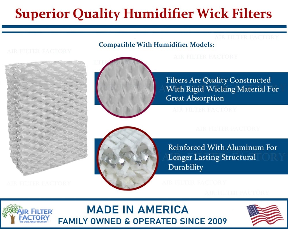Compatible With Relion RH1300 Humidifier Wick Drum Cool Mist Replacement Filter