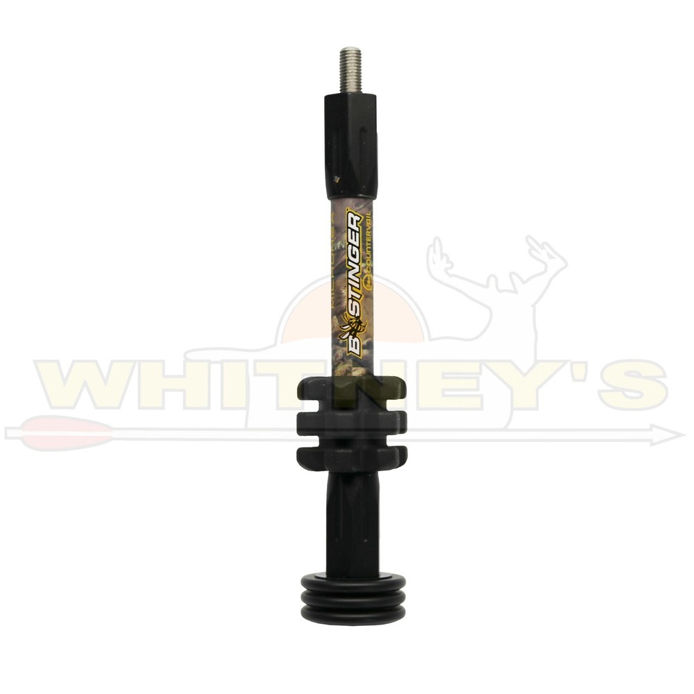 Bee Stinger MicroHex Hunting Stabilizer - 8" - Breakup Country - MHX08BC