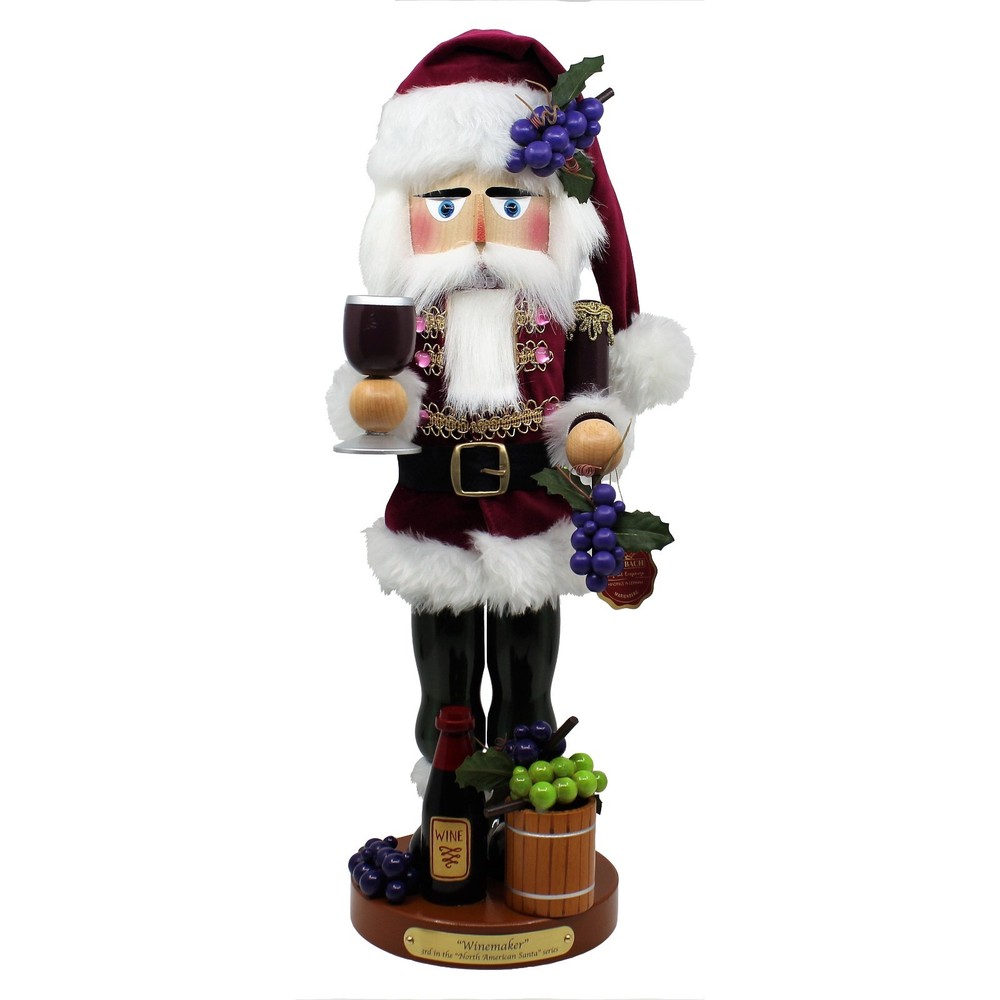 New in Box - Steinbach Winemaker Santa Christmas Nutcracker Limited Edition