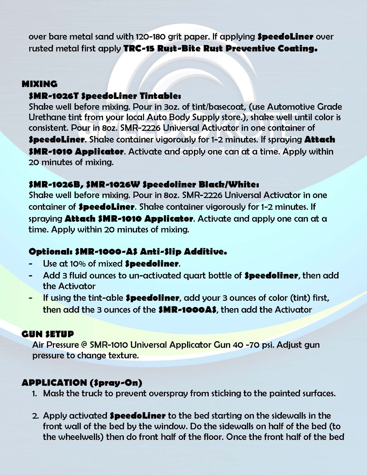 T-Rex Black textured truck Bed Liner kit, SMR-1026B-K4, 4-quart kit w/ Spray Gun