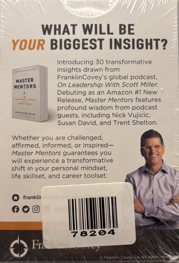 Master Mentor Cards: 30 Transformative Insights from Our Greatest Minds