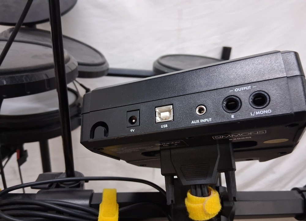 Simmons SD200 Electronic Drum Kit Complete SD200M Module Mesh Snare USB LOCAL