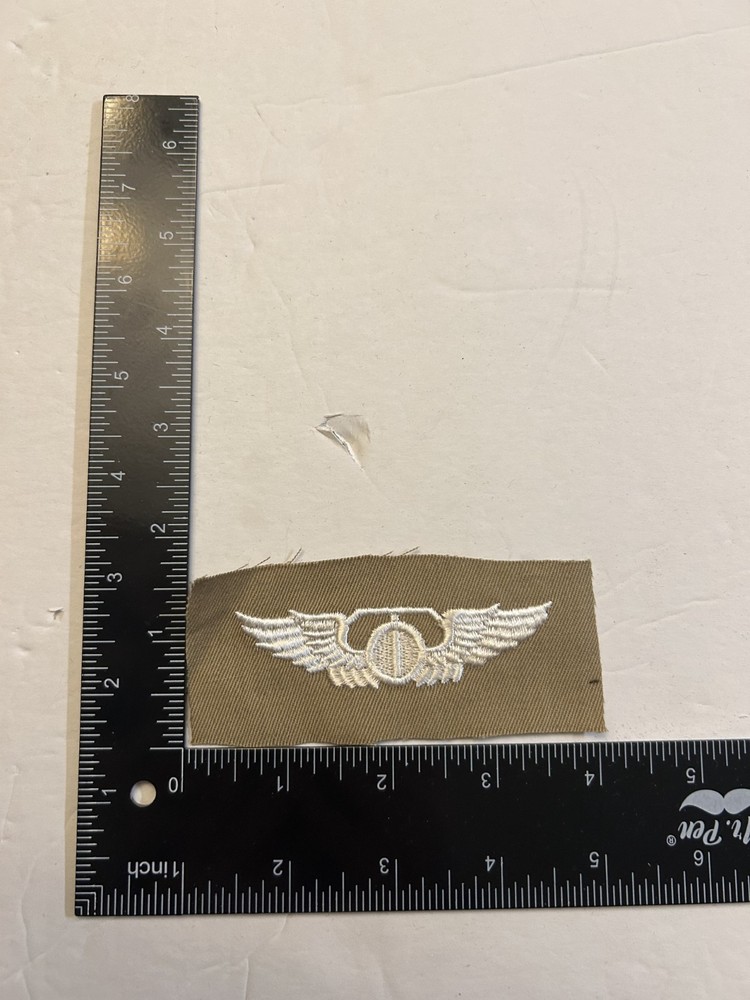 MH974 Original US AAF WW2 Cloth Wing Technical Observer IR2D