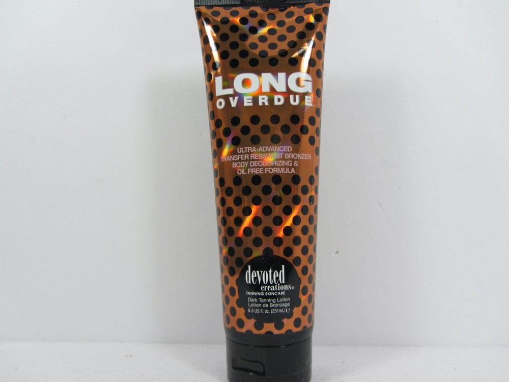 DEVOTED CREATIONS LONG OVERDUE ULTRA-ADVANCED WHITE BRONZER TANNING LOTION