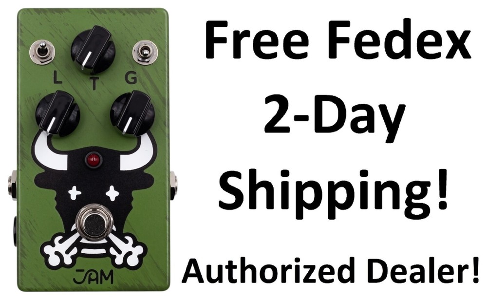 New JAM Pedals Octaurus Octafuzz Guitar Effects Pedal