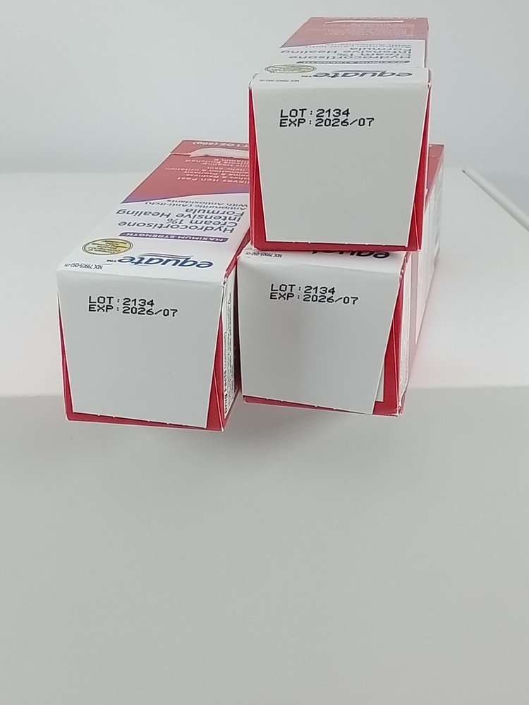 Equate Maximum Strength Hydrocortisone Cream, 1 oz Each, 3 PACK.