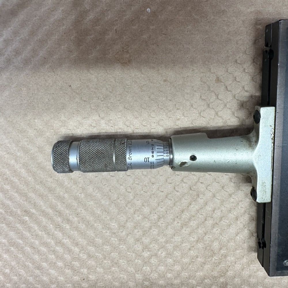 GAERTNER Scientific Brown & Sharp Micrometer Slide Microscope