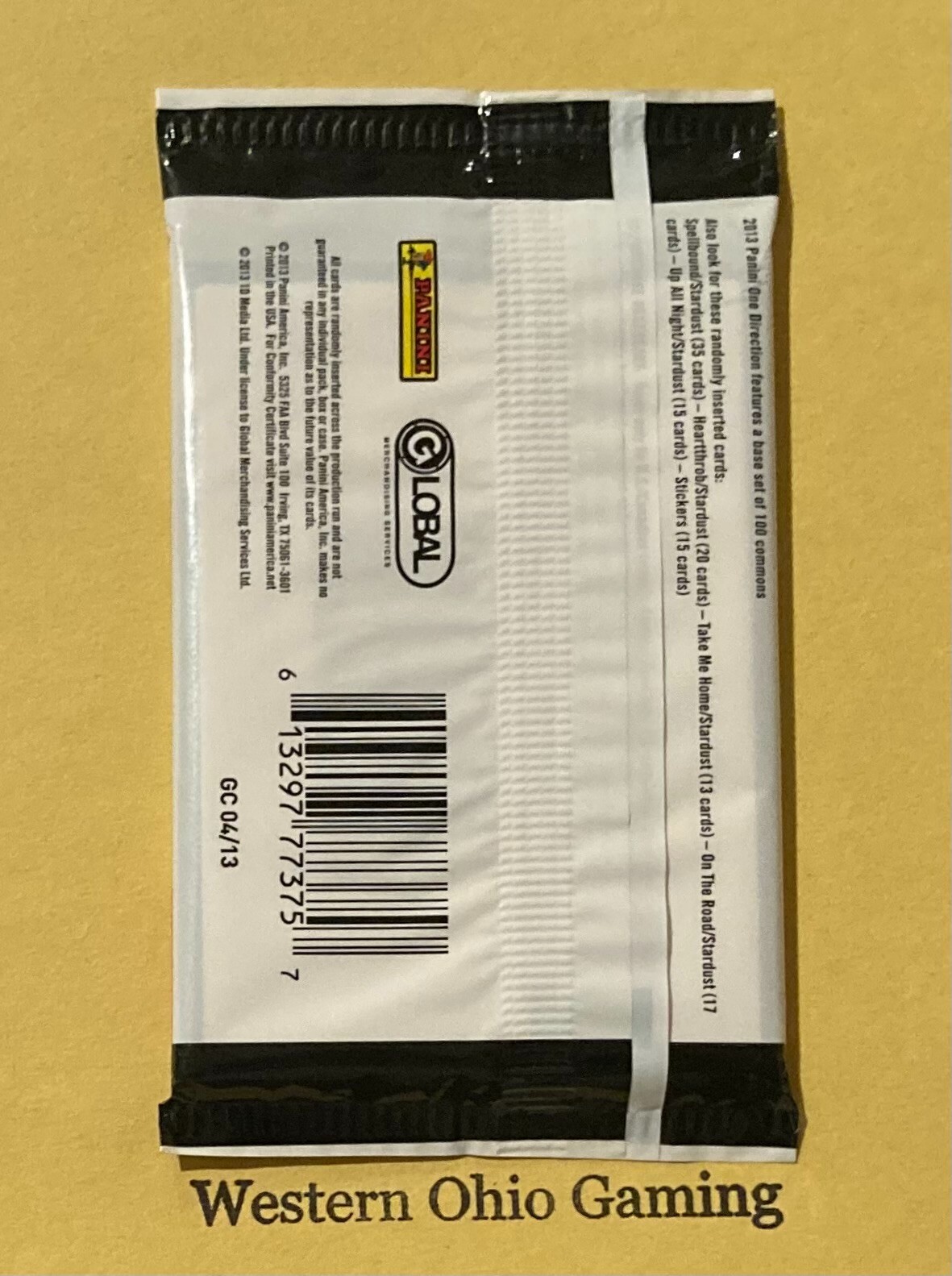 Panini One Direction Trading Card Pack NEW Stickers 1D Harry Styles Liam Payne