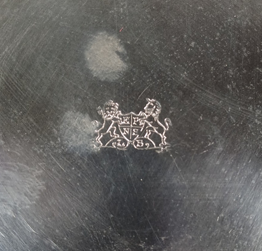 Hammered Silver Plate Water Pitcher Lehman Bros. Silverware Co. Vintage 1920-30