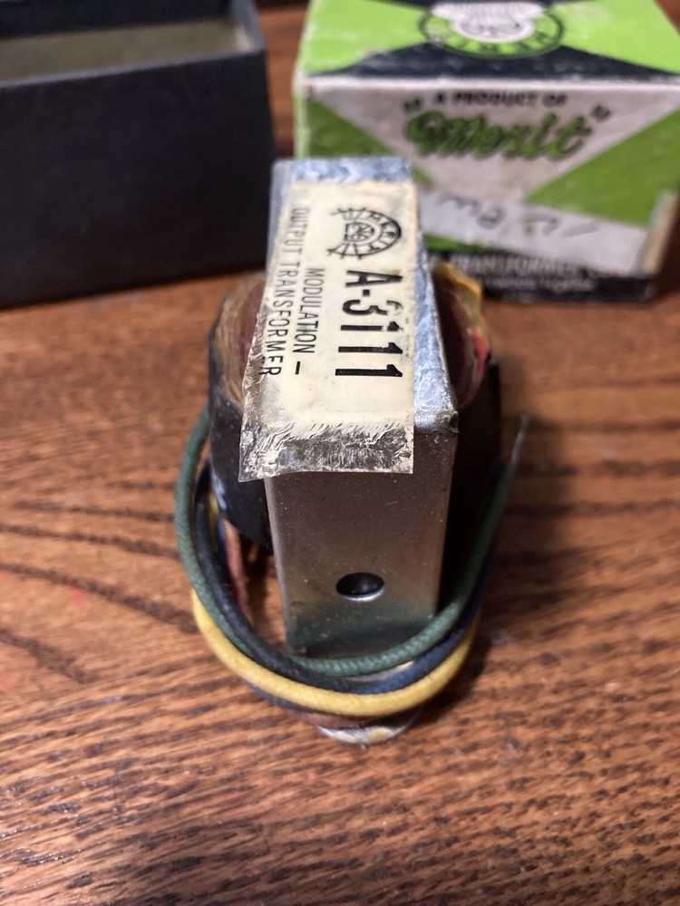 Merit A-3111 Modulation-Output Transformer NOS