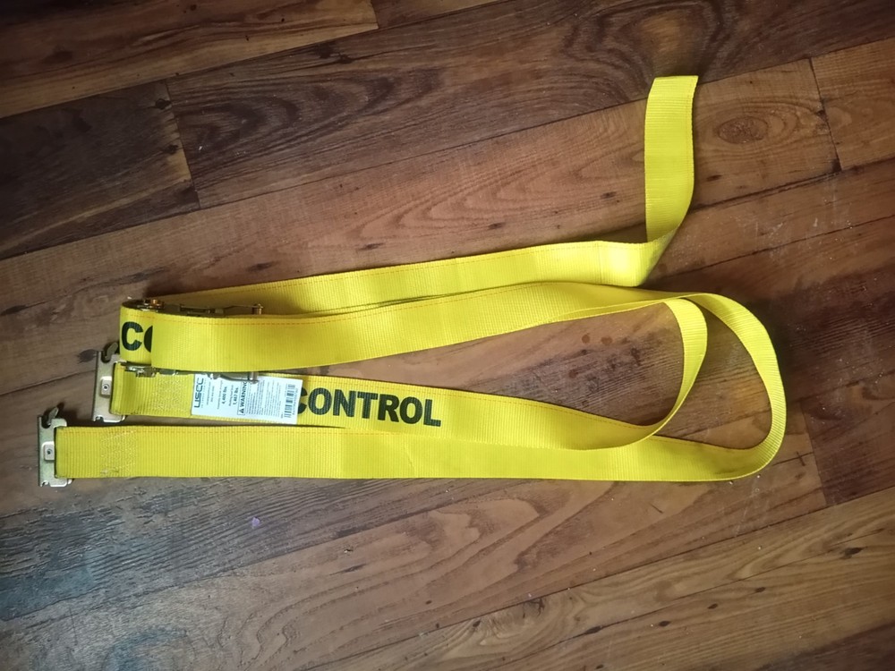 E-Track Ratchet Straps Working Load 1,467 lbs