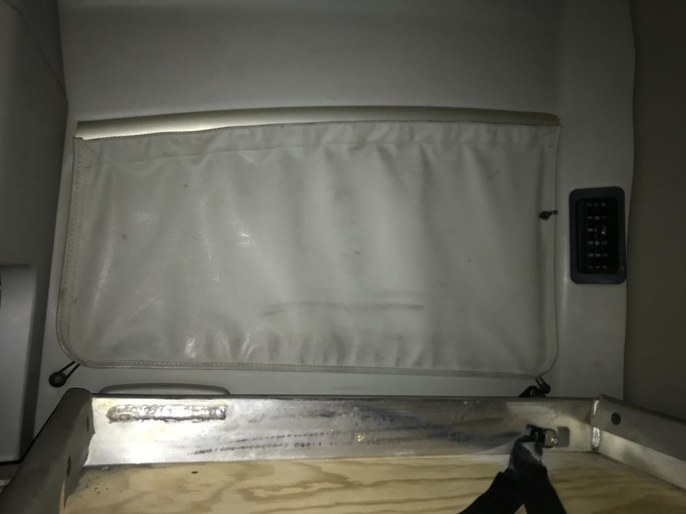 Kenworth T680 GREY SLEEPER WINDOW Interior Curtain - Used