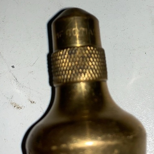 VINTAGE MILLERS FALLS BRASS PLUMB BOB 10oz