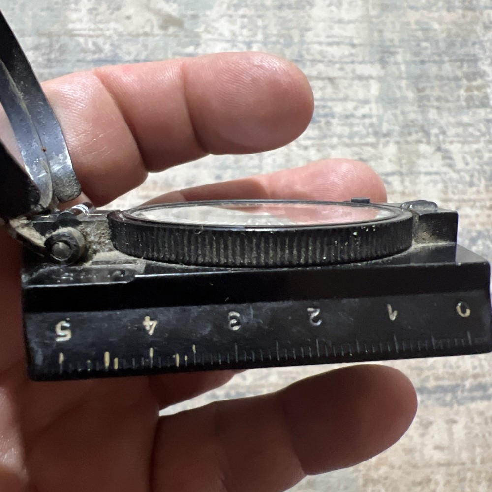 RARE ORIGINAL WWII GERMAN MARCHING COMPASS-CXN