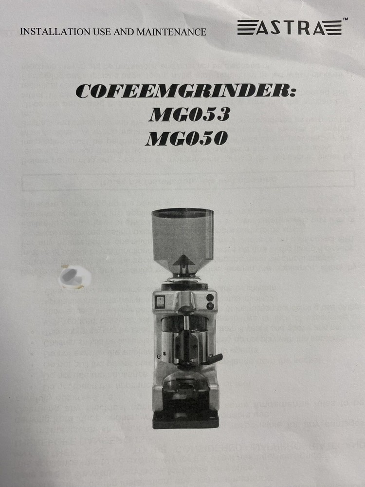 espresso grinder commercial