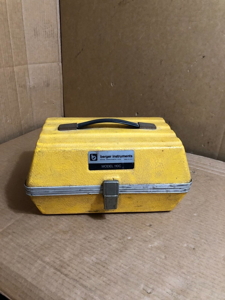 Vintage Berger Engineering Instruments Surveying Transit-Level Model 110c