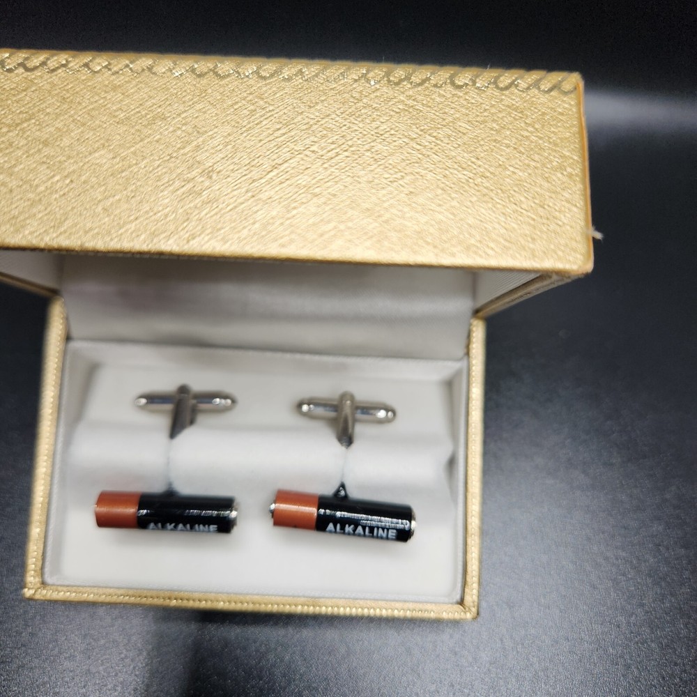 Battery Cufflinks