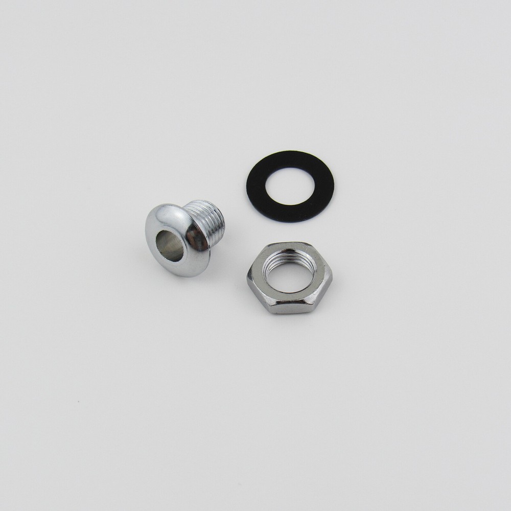 Drum Air Vent with Gasket Chrome Finish Length 5/8" Thread Diameter 1/2"