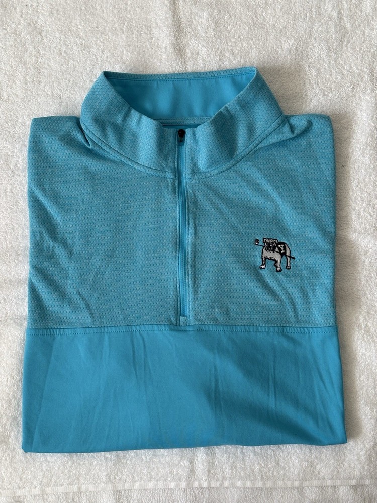 Yale Golf Course Under Armour Quarter Zip Pullover Size XXL