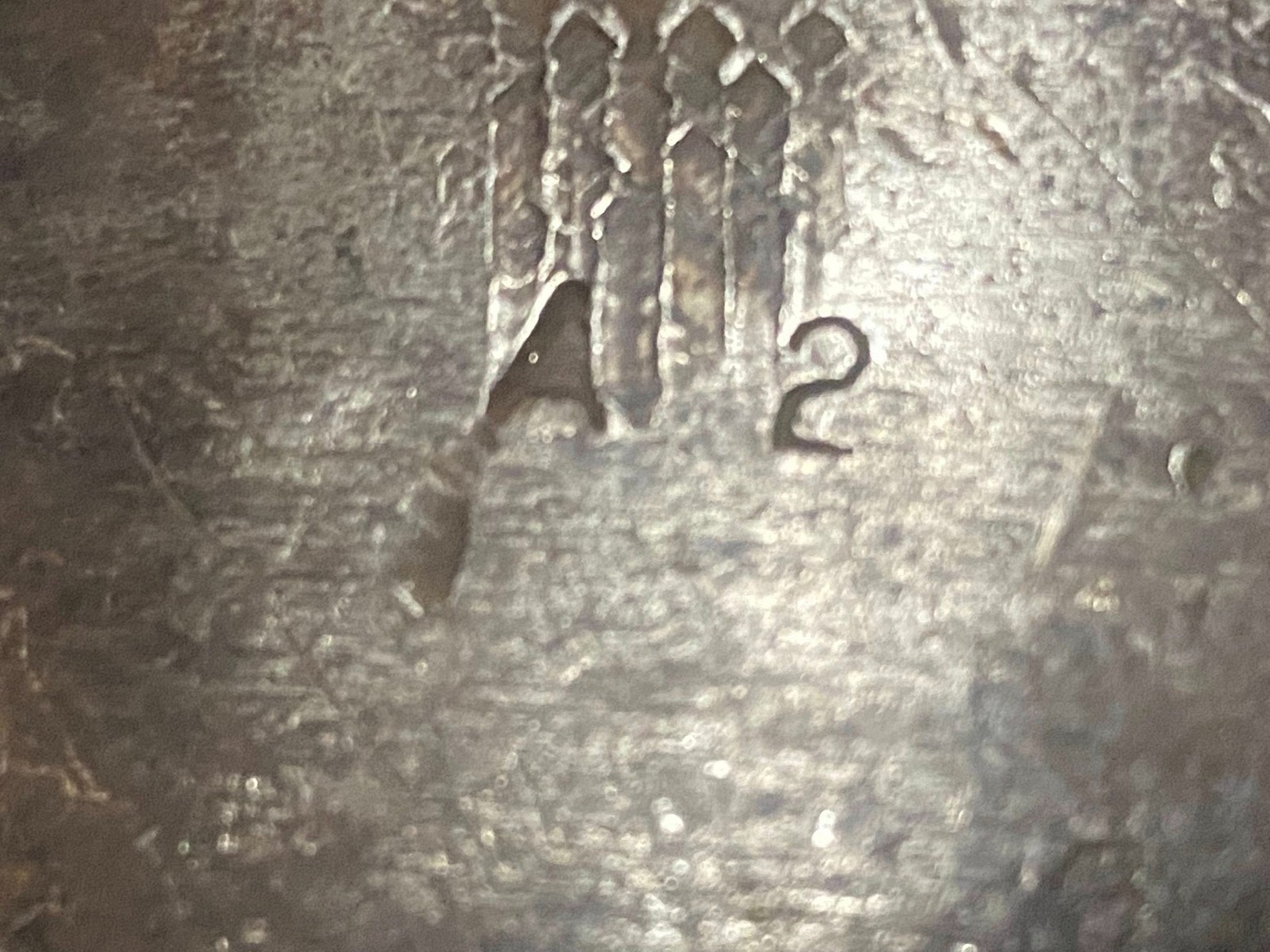 (2) VTG. DOUBLE BIT AXE HEADs UNMARKED No4 and A2