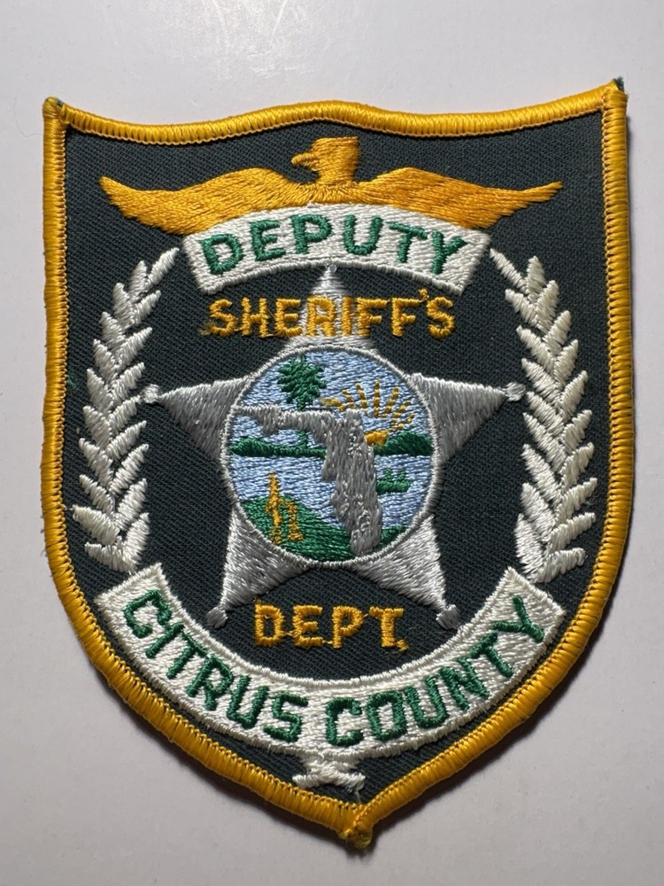 Citrus County Florida Sheriff Patch