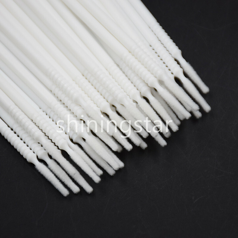 500x Dental Micro Brush Disposable Bendable Applicator Tips Long Cylinder White