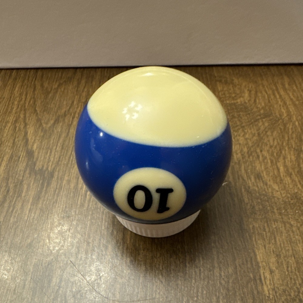 10 Ball Blue Stripe Replacement Pool Table Ball Billards Size 2.25"